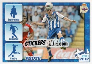 Sticker Ayoze Stars 2011-2012