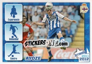 Sticker Ayoze Stars 2011-2012 - R.C. Deportivo 2011-2012 n. 73 - Panini