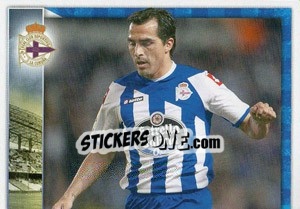 Figurina Morel en movimiento - R.C. Deportivo 2011-2012 - Panini