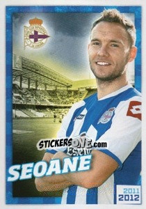 Sticker Seoane - R.C. Deportivo 2011-2012 n. 80 - Panini