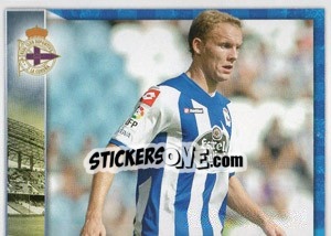 Figurina Seoane en movimiento - R.C. Deportivo 2011-2012 n. 81 - Panini