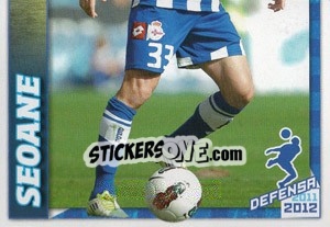 Sticker Seoane en movimiento - R.C. Deportivo 2011-2012 n. 82 - Panini