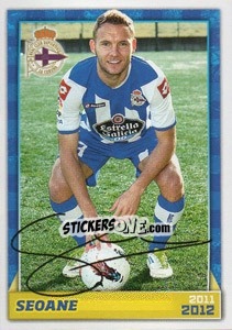 Sticker Seoane (autógrafo) - R.C. Deportivo 2011-2012 n. 83 - Panini