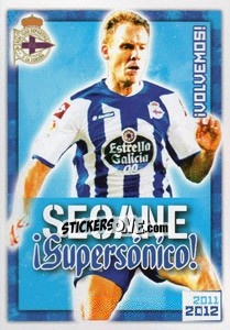 Sticker Seoane !Supersónico! - R.C. Deportivo 2011-2012 n. 84 - Panini