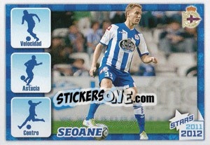 Cromo Seoane Stars 2011-2012 - R.C. Deportivo 2011-2012 n. 85 - Panini