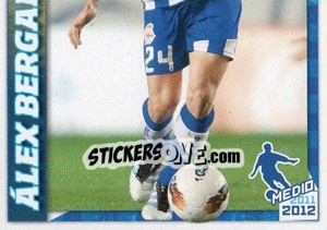 Figurina Álex Bergantiños en movimiento - R.C. Deportivo 2011-2012 n. 88 - Panini