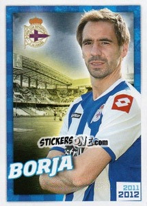 Cromo Borja - R.C. Deportivo 2011-2012 - Panini