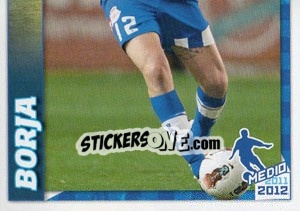 Sticker Borja en movimiento - R.C. Deportivo 2011-2012 - Panini