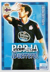 Sticker Borja !Guerrero! - R.C. Deportivo 2011-2012 - Panini