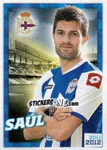 Sticker Saúl - R.C. Deportivo 2011-2012 n. 122 - Panini