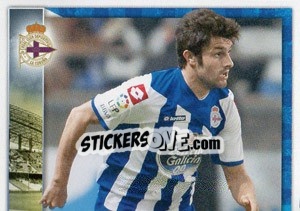 Sticker Saúl en movimiento - R.C. Deportivo 2011-2012 - Panini