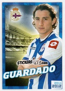 Sticker Guardado - R.C. Deportivo 2011-2012 - Panini