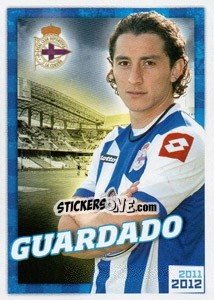 Sticker Guardado - R.C. Deportivo 2011-2012 n. 128 - Panini