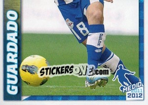 Sticker Guardado en movimiento - R.C. Deportivo 2011-2012 n. 130 - Panini