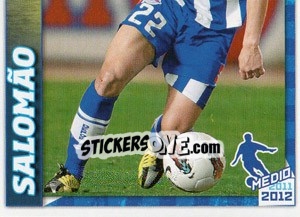 Sticker Salomão en movimiento - R.C. Deportivo 2011-2012 n. 136 - Panini