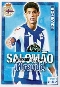 Sticker Salomão !Atrevido! - R.C. Deportivo 2011-2012 n. 138 - Panini