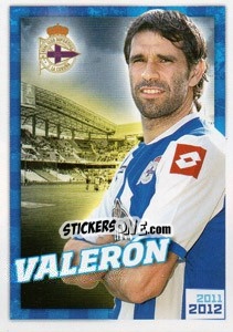 Sticker Valerón - R.C. Deportivo 2011-2012 n. 140 - Panini
