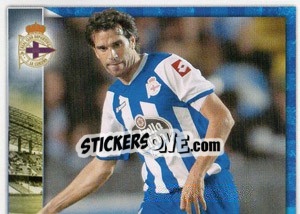 Sticker Valerón en movimiento - R.C. Deportivo 2011-2012 - Panini