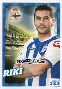 Sticker Riki - R.C. Deportivo 2011-2012 - Panini