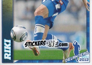 Figurina Riki en movimiento - R.C. Deportivo 2011-2012 - Panini