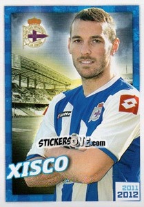 Sticker Xisco - R.C. Deportivo 2011-2012 - Panini