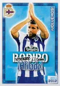 Sticker Bodipo !Afilado! - R.C. Deportivo 2011-2012 n. 168 - Panini