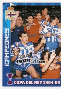 Sticker Copa Del Rey 1994-95