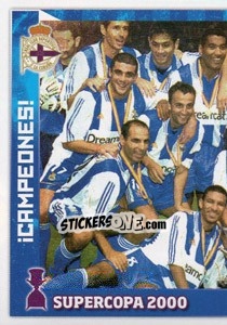 Sticker SuperCopa 2000