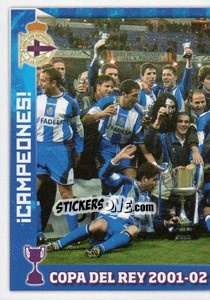 Sticker Copa Del Rey 2001-02