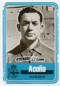 Sticker Acuña - R.C. Deportivo 2011-2012 n. 183 - Panini