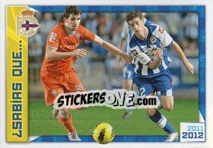 Sticker ... Deportivo Y Celta... - R.C. Deportivo 2011-2012 n. 202 - Panini