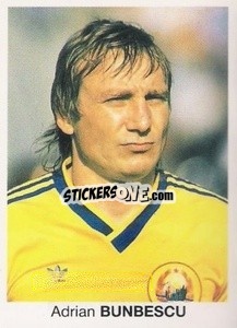 Cromo Adrian Bunbescu - Mundial De Futbol Itália 90 n. 355 - Disvenda
