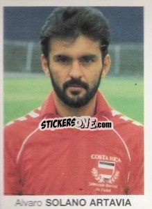 Sticker Alvaro Solano Artavio - Mundial De Futbol Itália 90 n. 150 - Disvenda