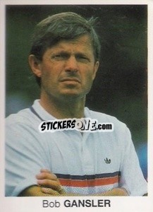 Sticker Bob Gansler - Mundial De Futbol Itália 90 - Disvenda