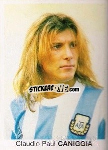 Sticker Claudio Paul Caniggia - Mundial De Futbol Itália 90 n. 43 - Disvenda