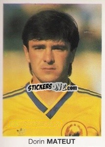 Sticker Dorin Mateut - Mundial De Futbol Itália 90 n. 360 - Disvenda