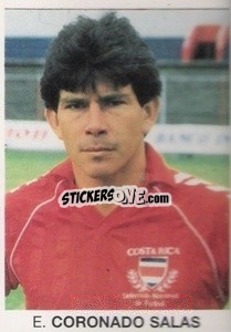 Sticker E. Coronado Salas - Mundial De Futbol Itália 90 - Disvenda