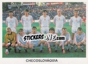 Sticker Equipe - Mundial De Futbol Itália 90 - Disvenda