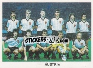 Sticker Equipe - Mundial De Futbol Itália 90 - Disvenda