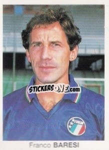 Sticker Franco Baresi - Mundial De Futbol Itália 90 n. 338 - Disvenda