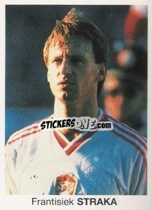 Sticker Frantisiek Straka - Mundial De Futbol Itália 90 - Disvenda