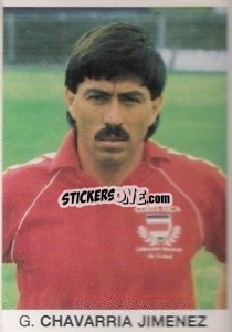 Sticker G. Chavarria Jimenez - Mundial De Futbol Itália 90 n. 153 - Disvenda