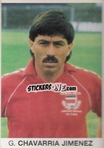 Sticker G. Chavarria Jimenez - Mundial De Futbol Itália 90 - Disvenda