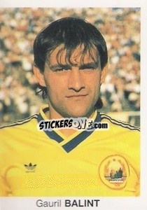 Sticker Gauril Balint - Mundial De Futbol Itália 90 n. 368 - Disvenda
