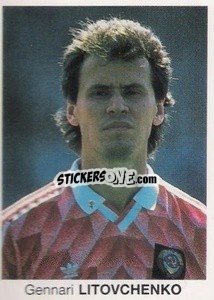 Sticker Gennadi Litovchenko - Mundial De Futbol Itália 90 - Disvenda