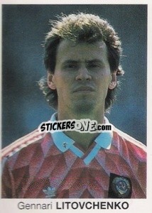 Sticker Gennadi Litovchenko - Mundial De Futbol Itália 90 n. 402 - Disvenda
