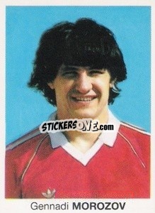 Sticker Gennadi Morozov - Mundial De Futbol Itália 90 n. 396 - Disvenda