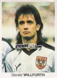Sticker Gerald Willfurth - Mundial De Futbol Itália 90 n. 57 - Disvenda