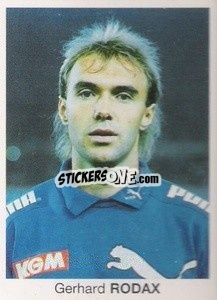 Sticker Gerhard Rodax - Mundial De Futbol Itália 90 n. 62 - Disvenda