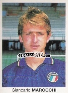 Sticker Giancarlo Marocchi - Mundial De Futbol Itália 90 n. 341 - Disvenda